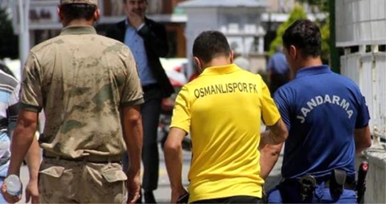 Jandarma, Osmanlısporlu Caner Arıcı\'yı Gözaltına Aldı