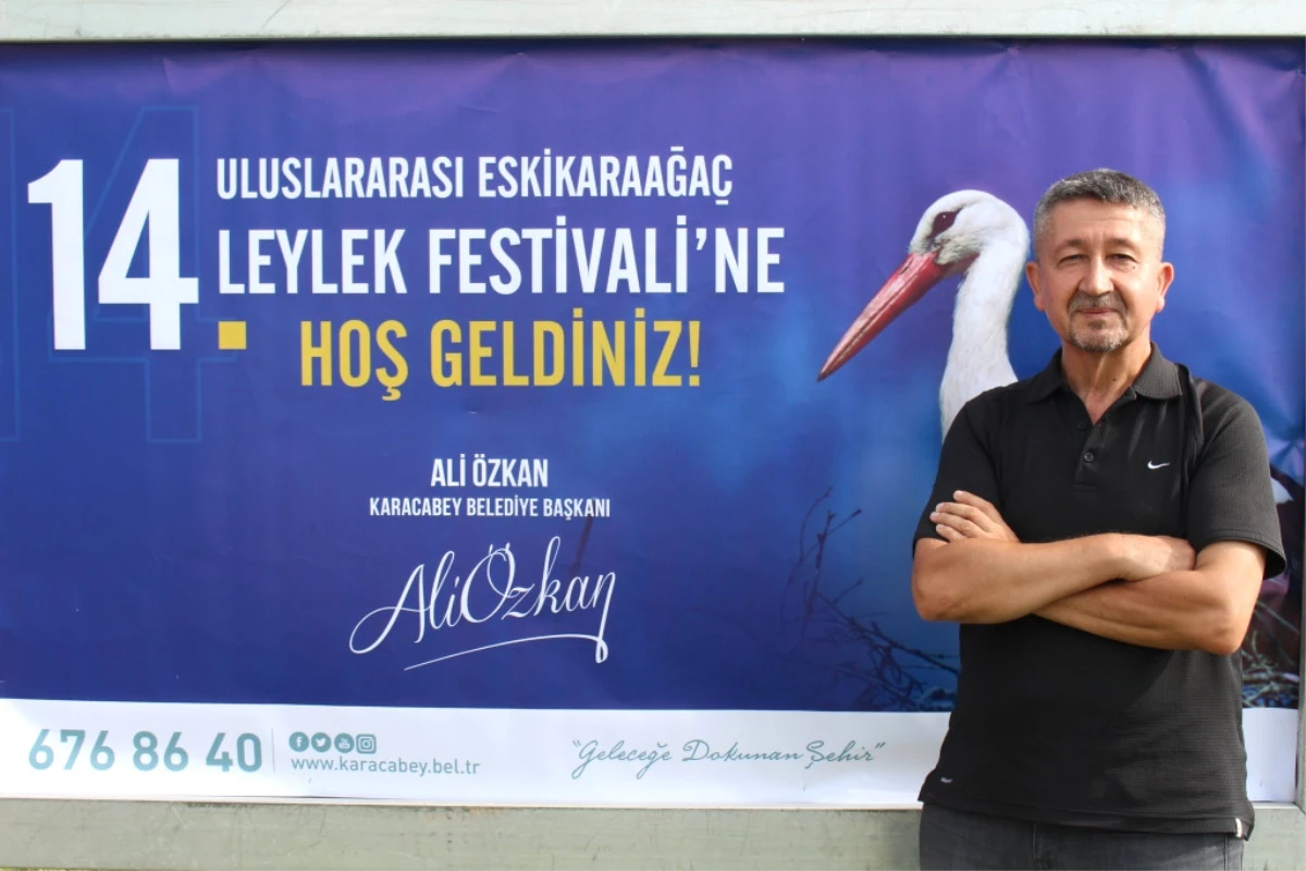 Rıdvan Şükür, Uluslararası Leylek Festivalinde!