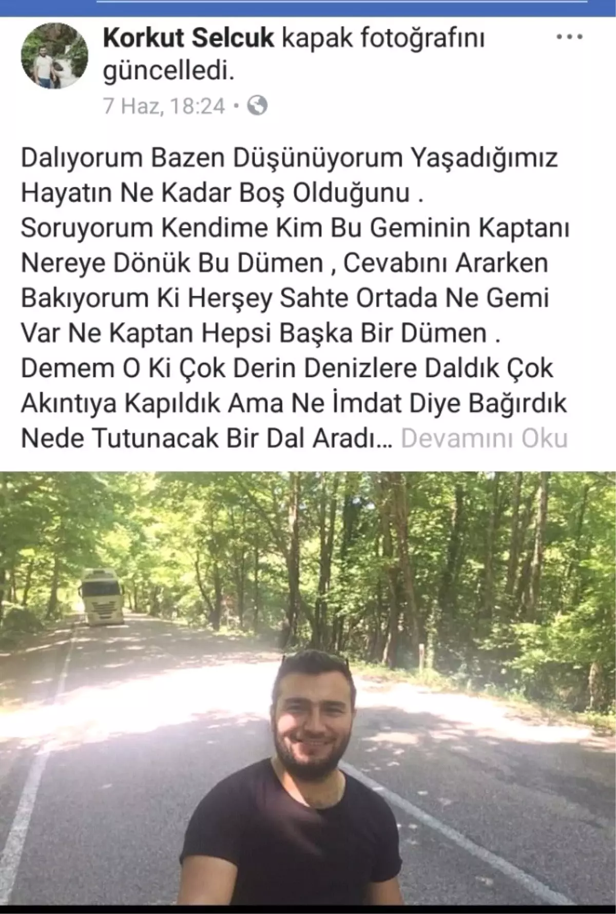 Suda Kaybolan Tur Rehberi: "Demem O Ki Çok Derin Denizlere Daldık"