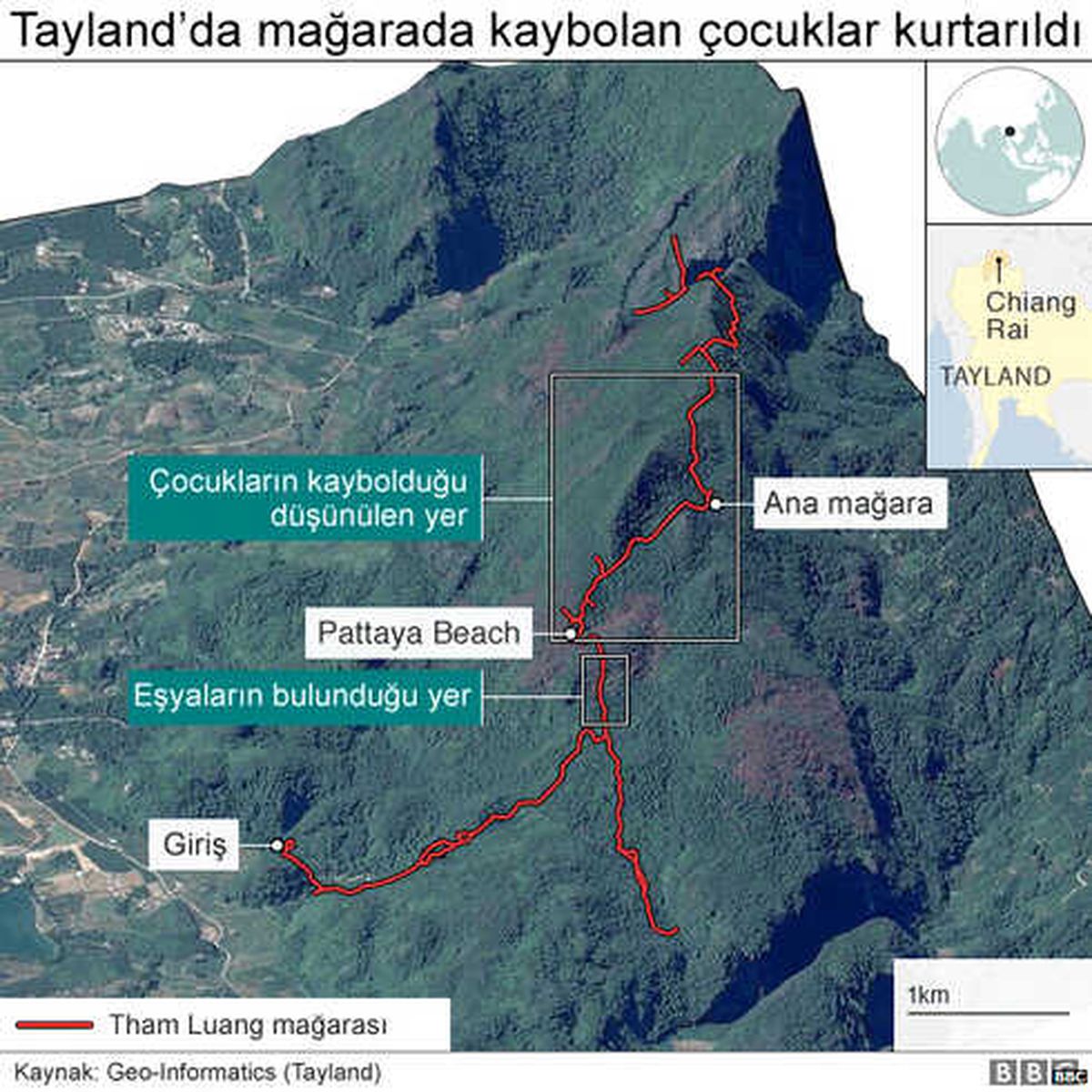 Tayland\'da 9 Gün Önce Mağarada Kaybolan 12 Çocuk Kurtarıldı