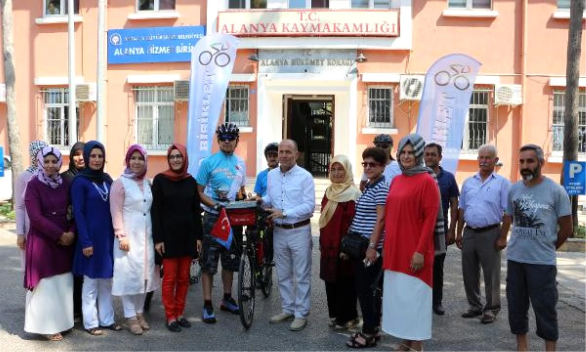 Alanya\'dan Konya\'ya Sultan Alaaddin\'e Bisikletle Vefa Turu