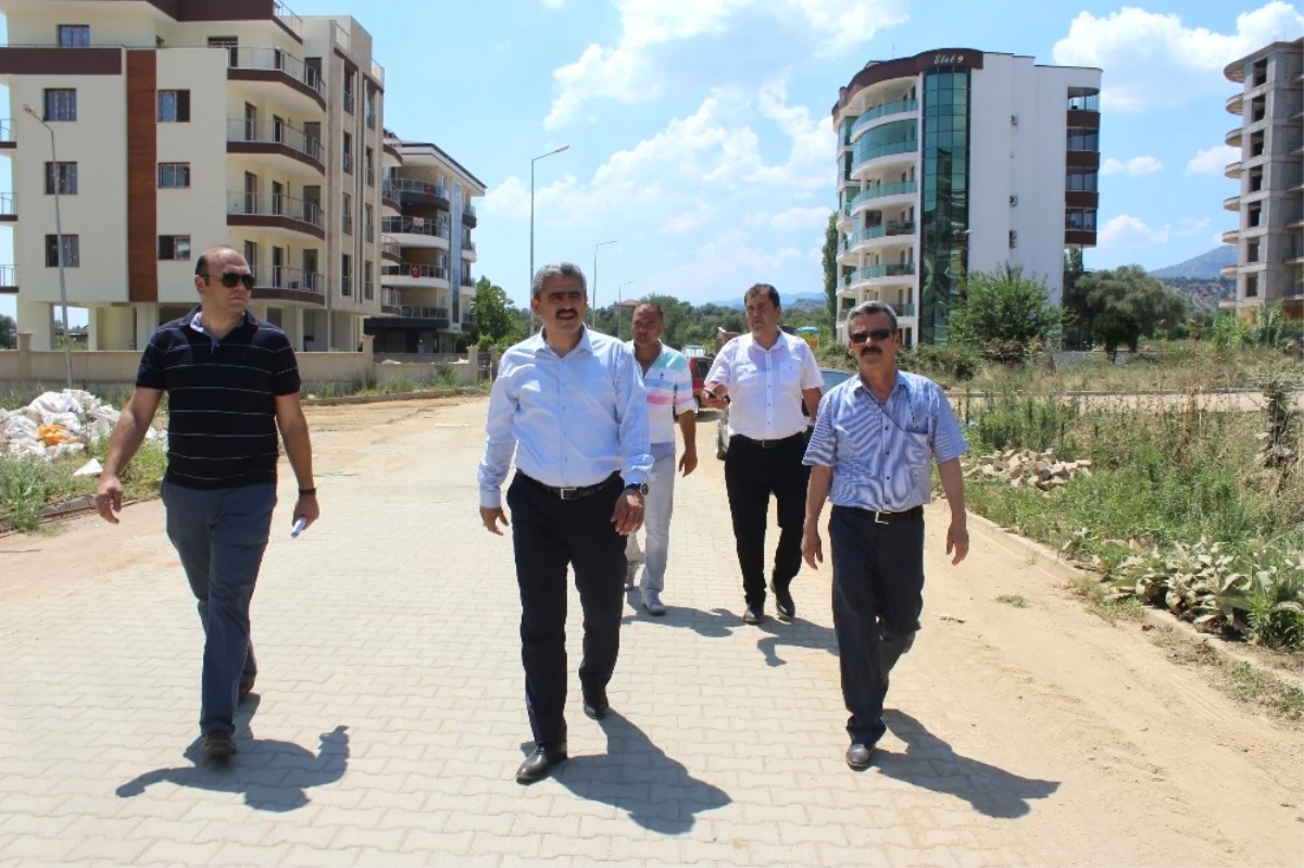 Başkan Alıcık, Nazilli\'deki Projeleri İnceledi