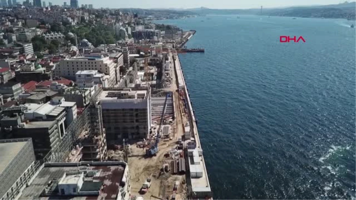 Galataport Projesi\'nde İstanbul Modern\'in Eski Binası Yıkıldı -1