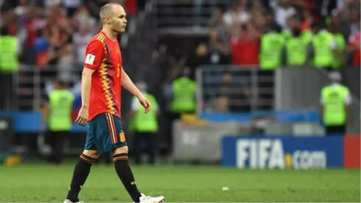 Iniesta\'dan Milli Formaya Veda