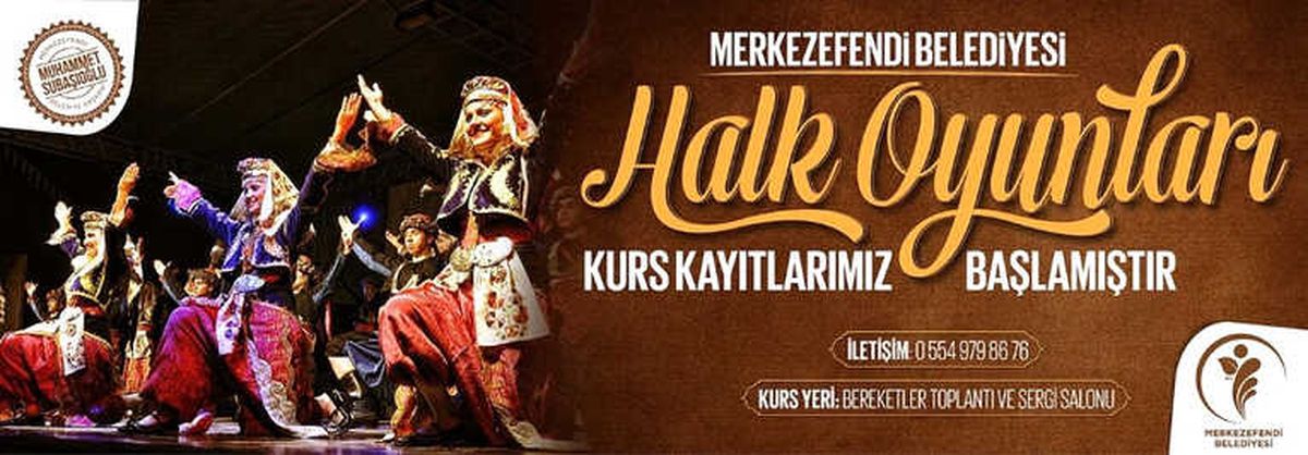 Merkezefendi\'de Halk Oyunları Kursları Başlıyor