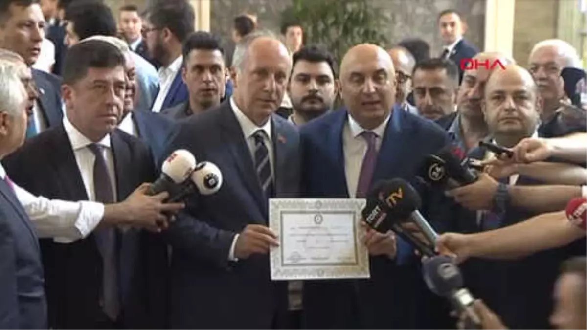 Muharrem İnce Genel Başkana Onursal Genel Başkan Olabileceği Teklifinde Bulundum -