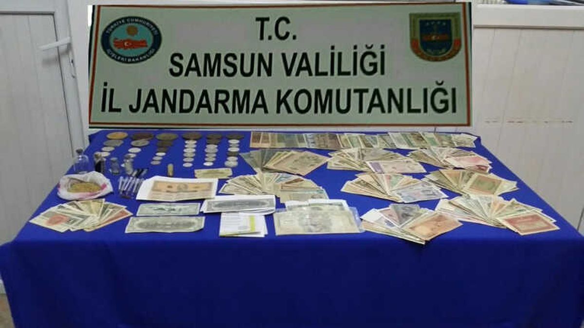Samsun\'da 1 Milyon Dolarlık Banknot Ele Geçirildi