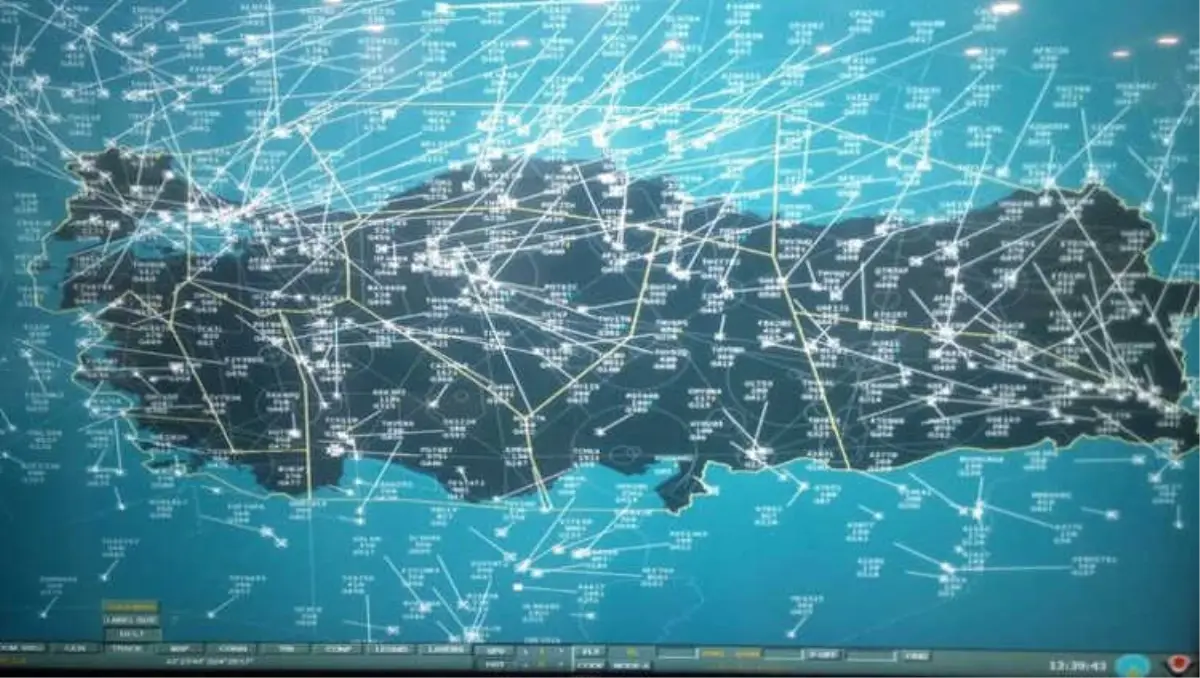 Türk Hava Sahasında 1 Temmuz\'da Uçuş Rekoru Kırıldı