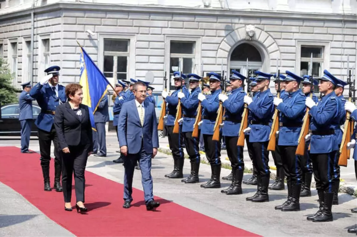 Canikli Bosna Hersekli Mevkidaşıyla Görüştü