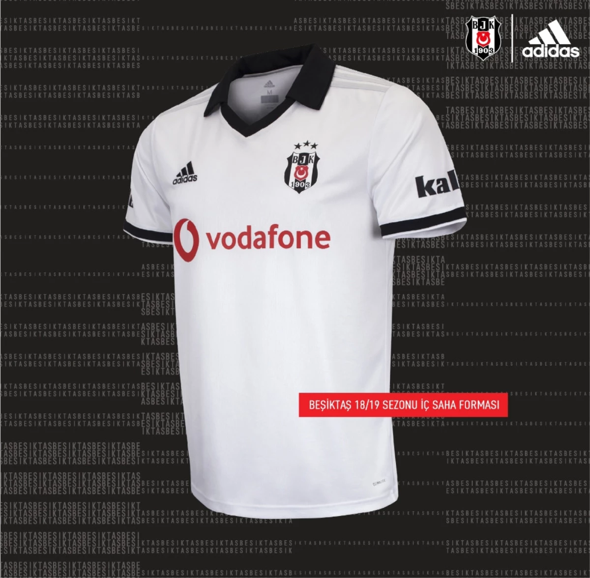 İşte Beşiktaş\'ın Yeni Sezon Formaları