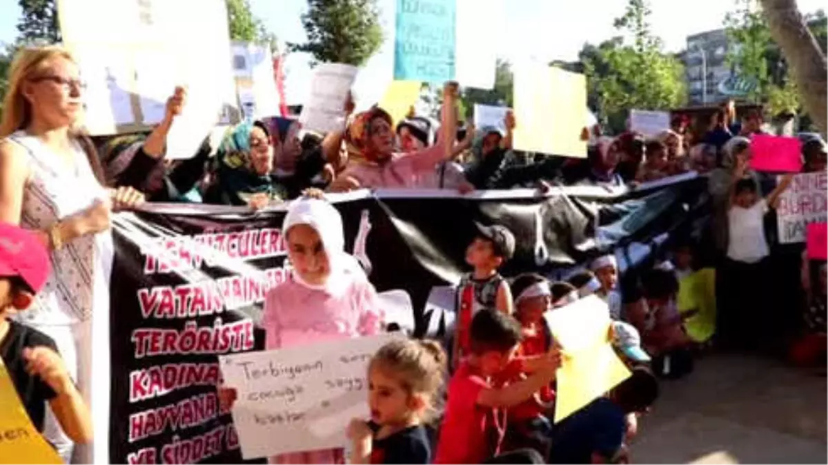 Kahramanmaraş\'ta Çocuk İstismarı Protesto Edildi