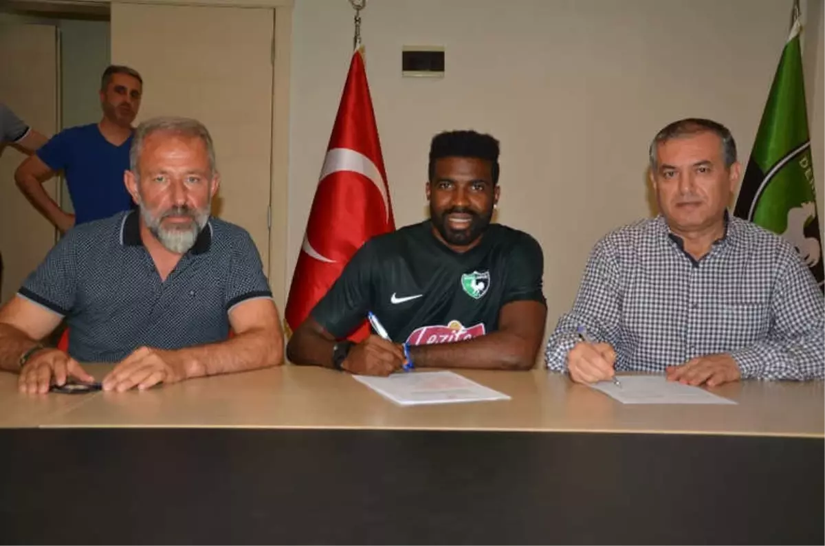 Mbamba, Denizlispor ile Sözleşme İmzaladı