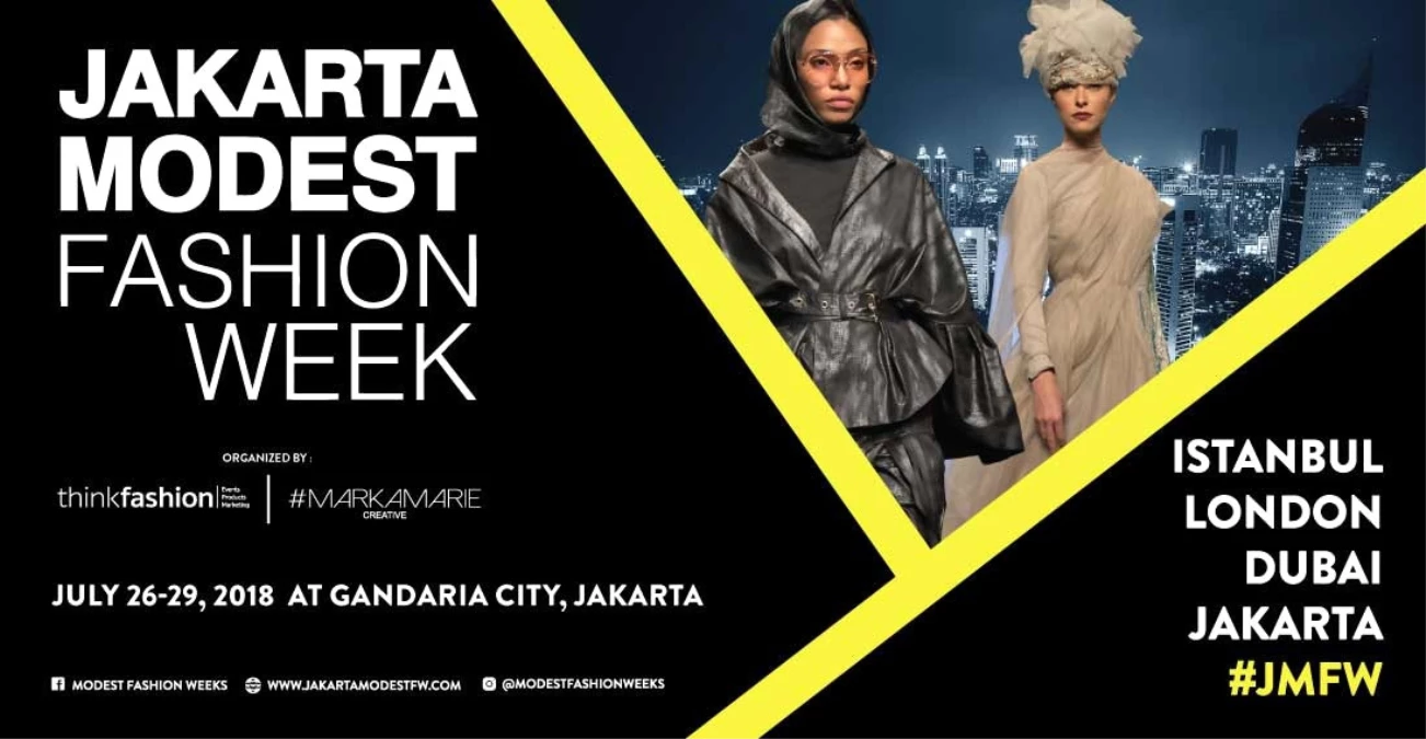 Modest Fashion Week, Asya\'nın Kalbi Jakarta\'da Parlamaya Hazır