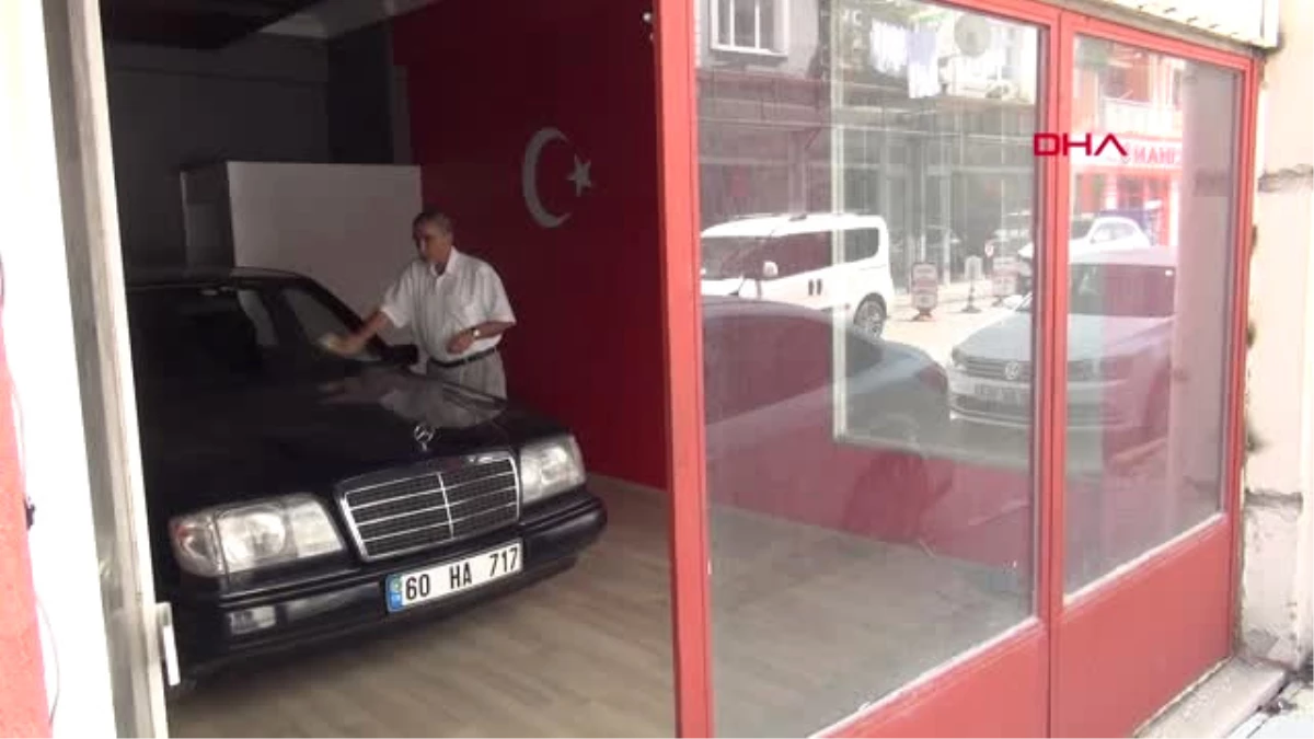 Tokat Ağabey Yadigarı Otomobili Dükkanında Saklıyor Hd