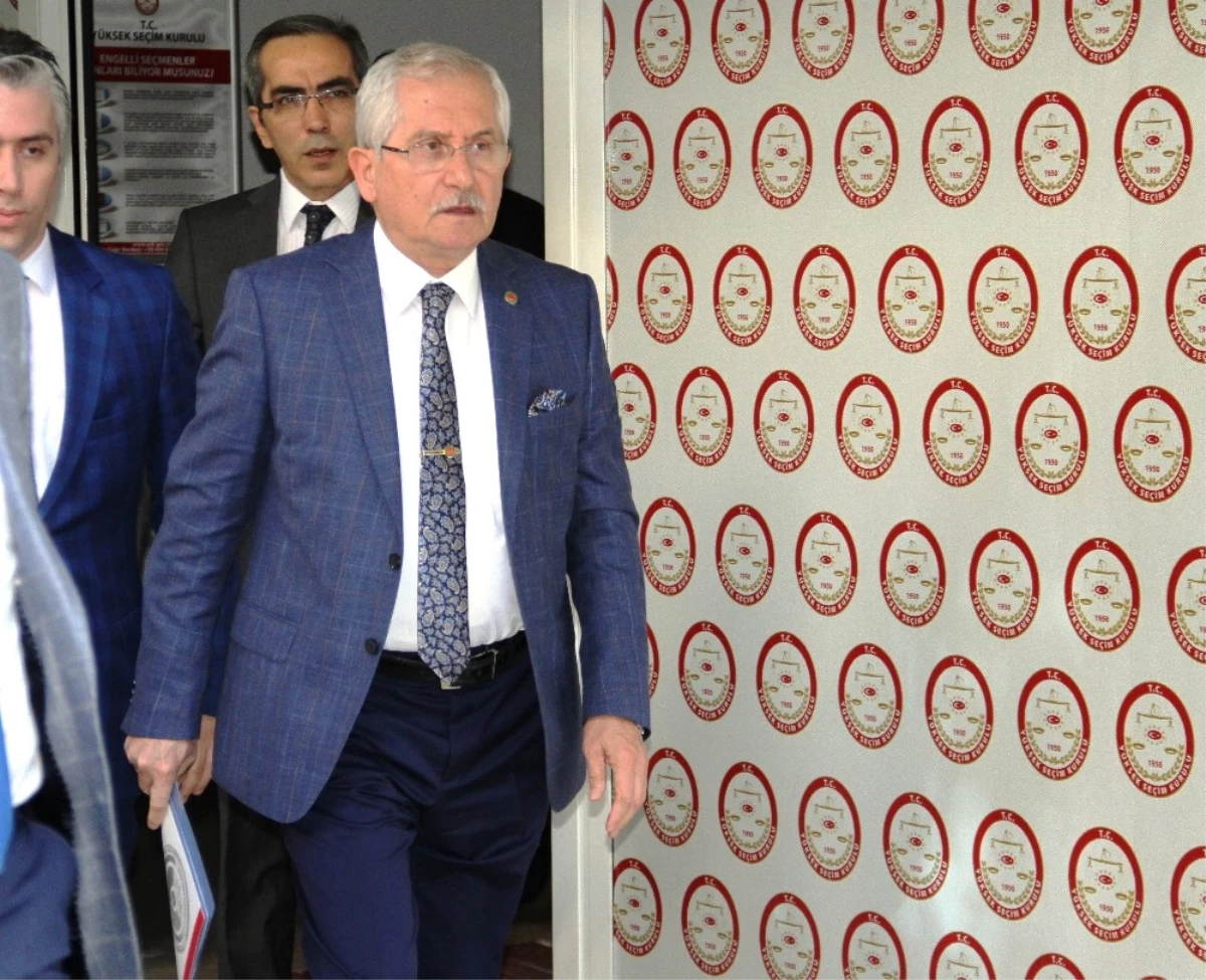 Ysk Başkanı Güven, Erdoğan\'ın Mazbatasını Teslim Ediyor