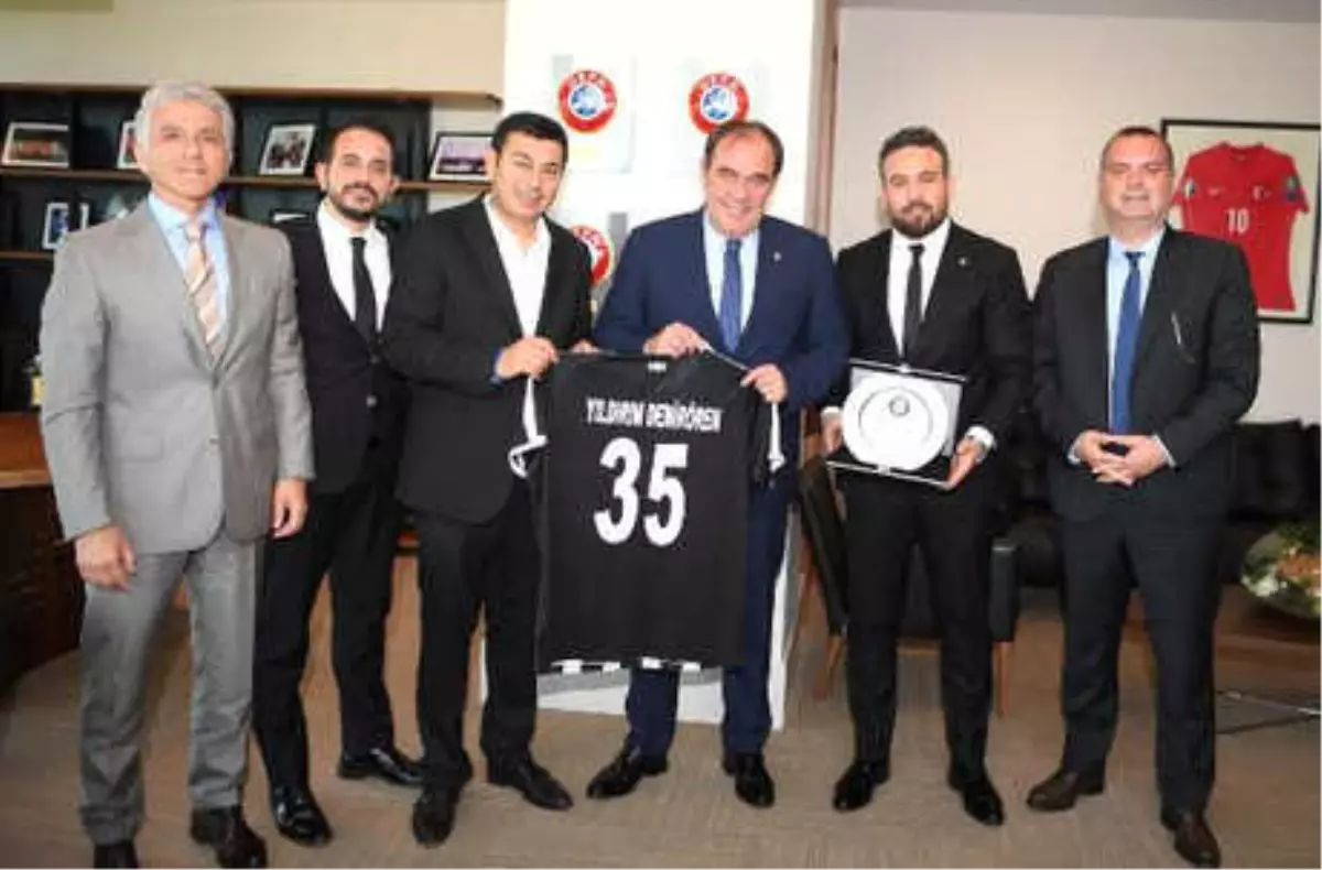 Altay\'dan Tff Başkanı Yıldırım Demirören\'e Ziyaret