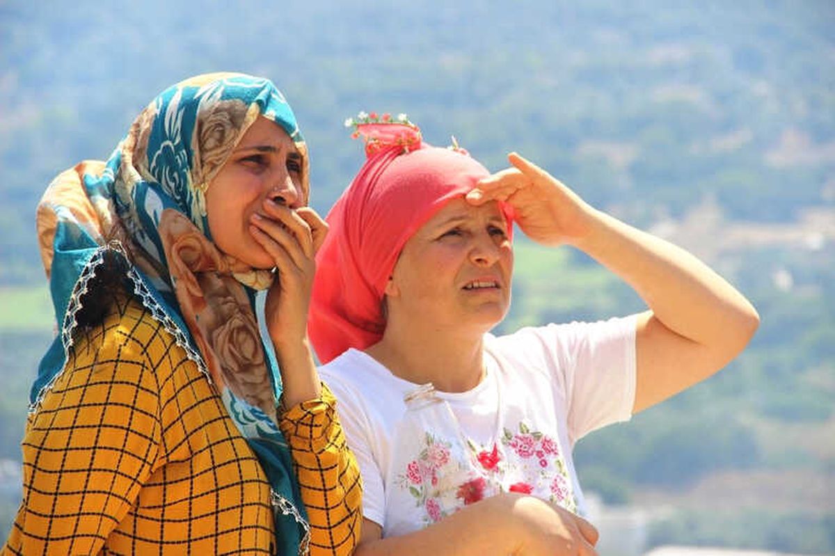 Bodrum\'daki Yangında Evler Boşaltıldı