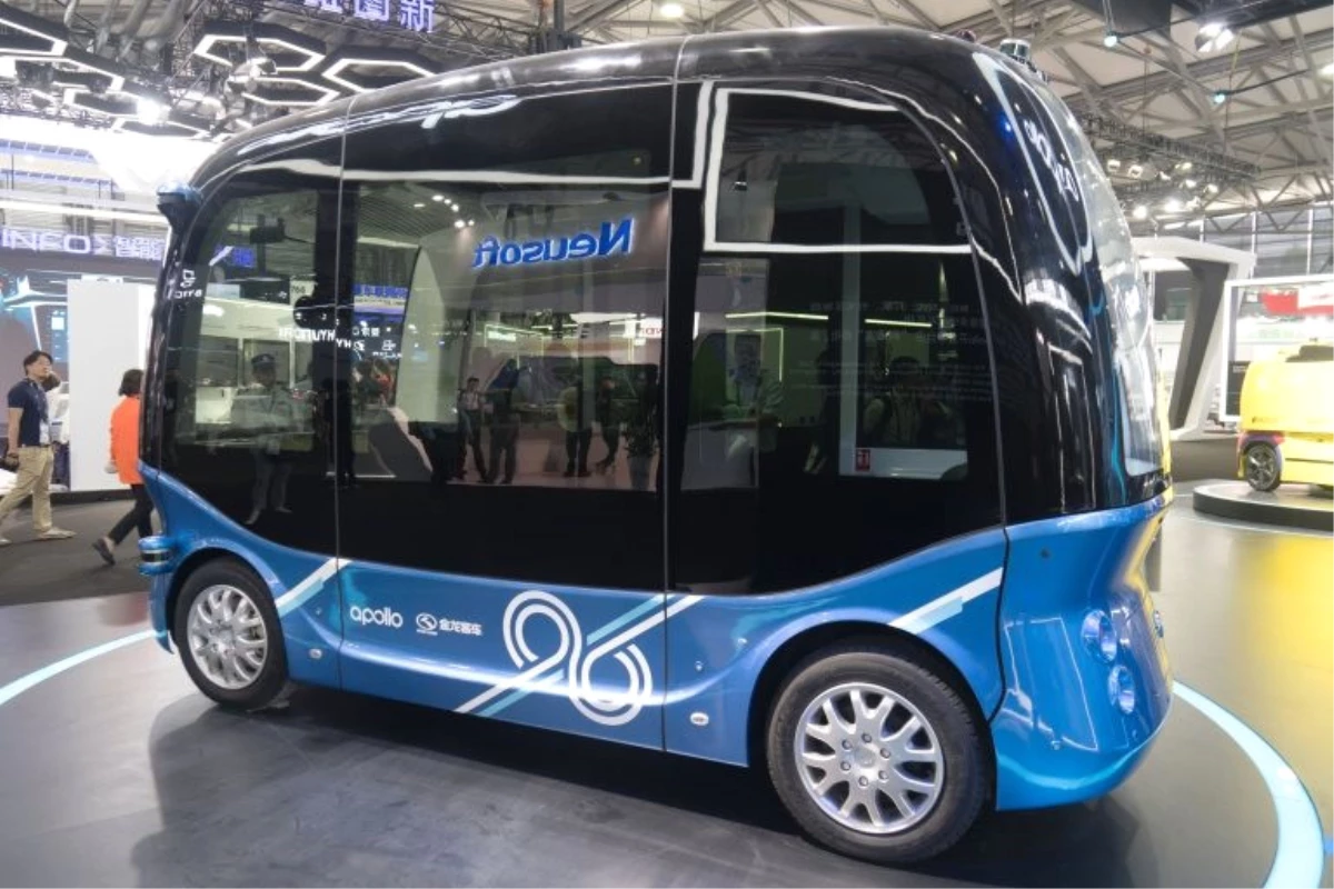 Çin\'de Sürücüsüz Otobüslerin Seri Üretimine Başlandı
