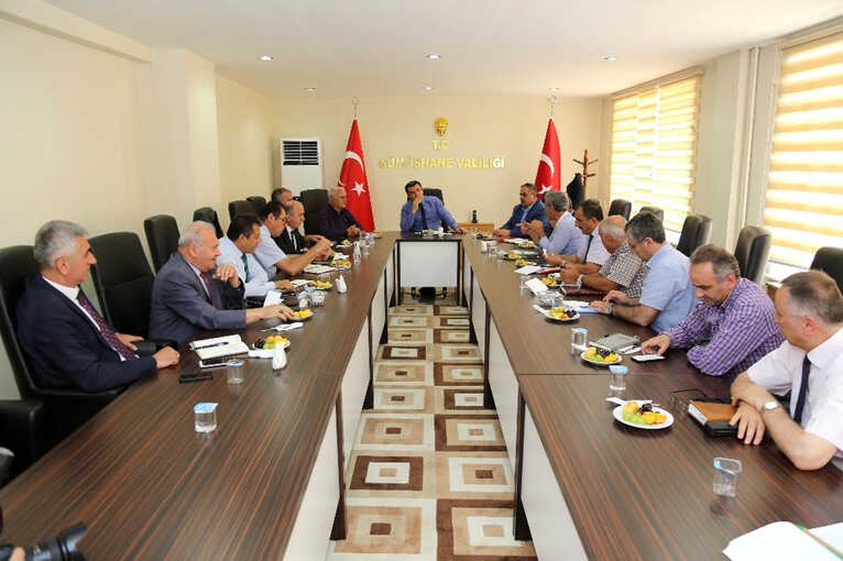 Gümüşhane\'de Yatırım Değerlendirme Toplantısı Yapıldı