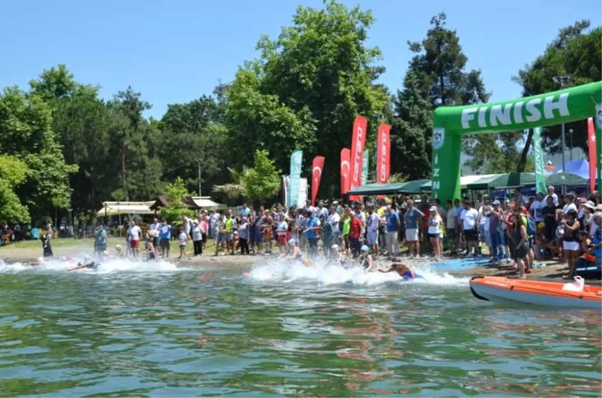 İznik\'te Triatlon Heyecanı