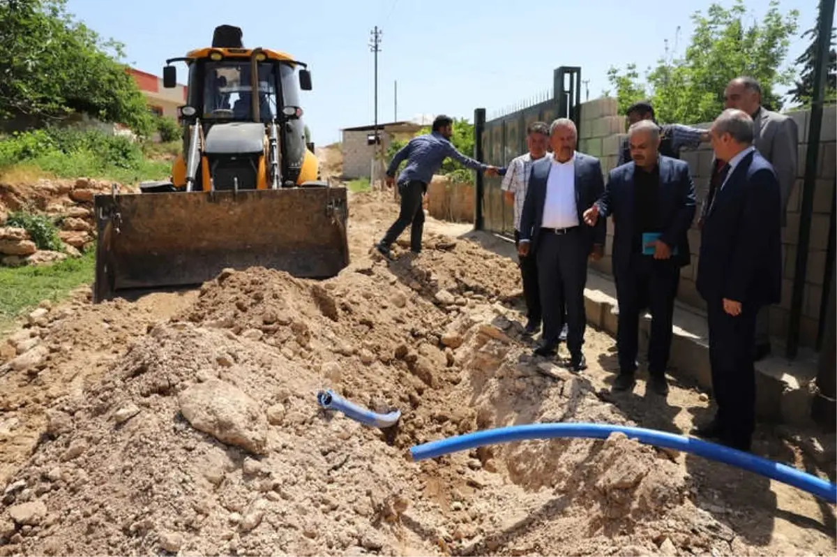 Mardin\'de Kırsal Mahallelerin İçme Suyu Sorunu Gideriliyor