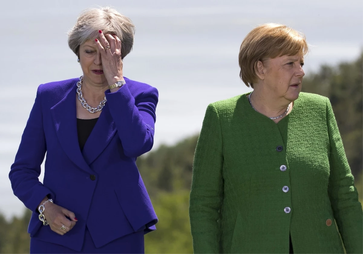 May-Merkel Görüşmesinde Gündem Brexit Olacak
