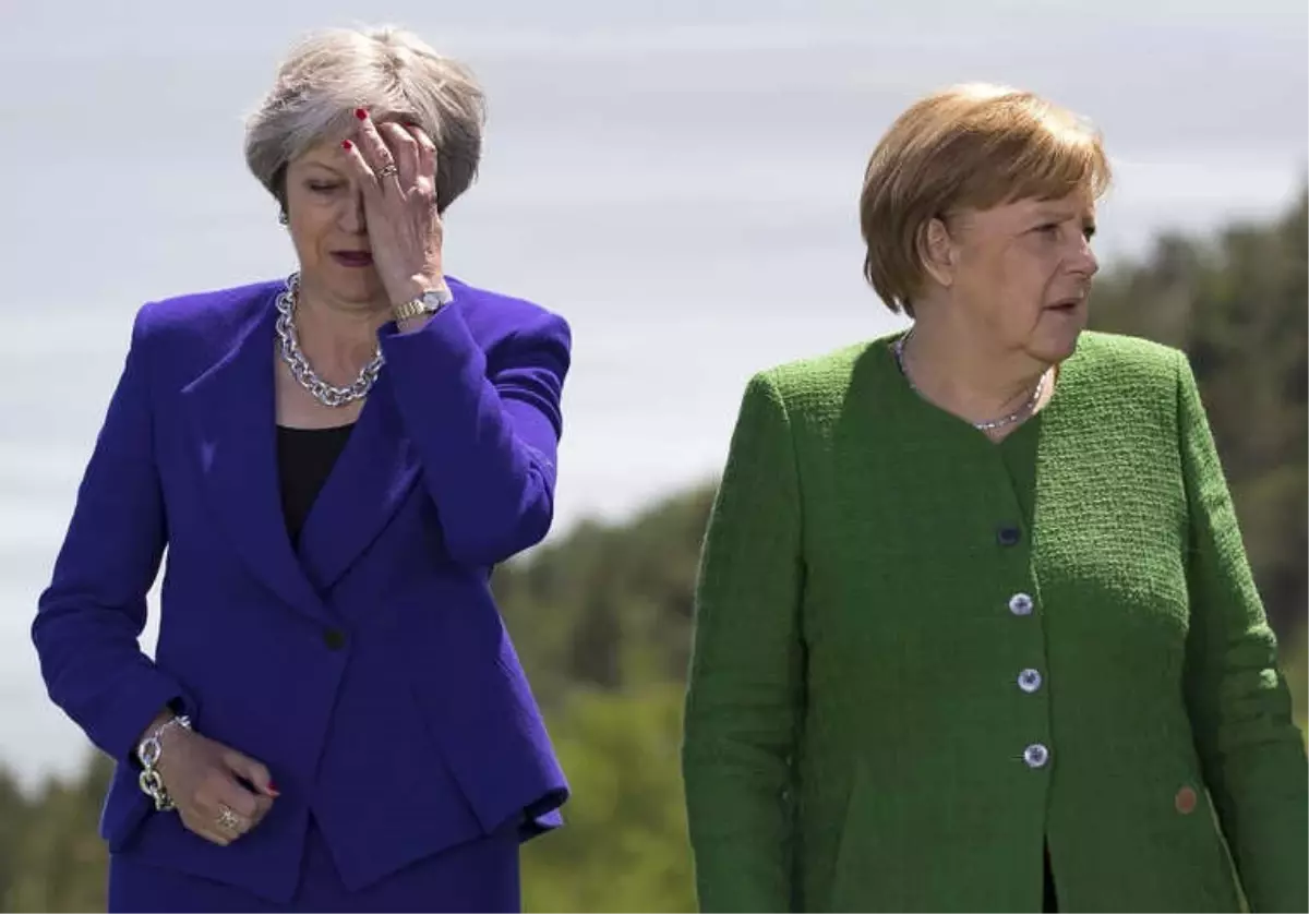 Theresa May-Merkel Gündemi Brexit