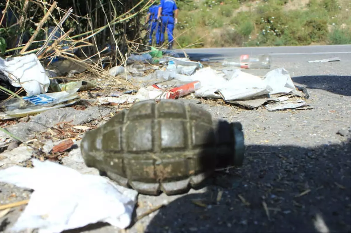 Tır Parkında Faciadan Dönüldü: El Bombası Bulundu