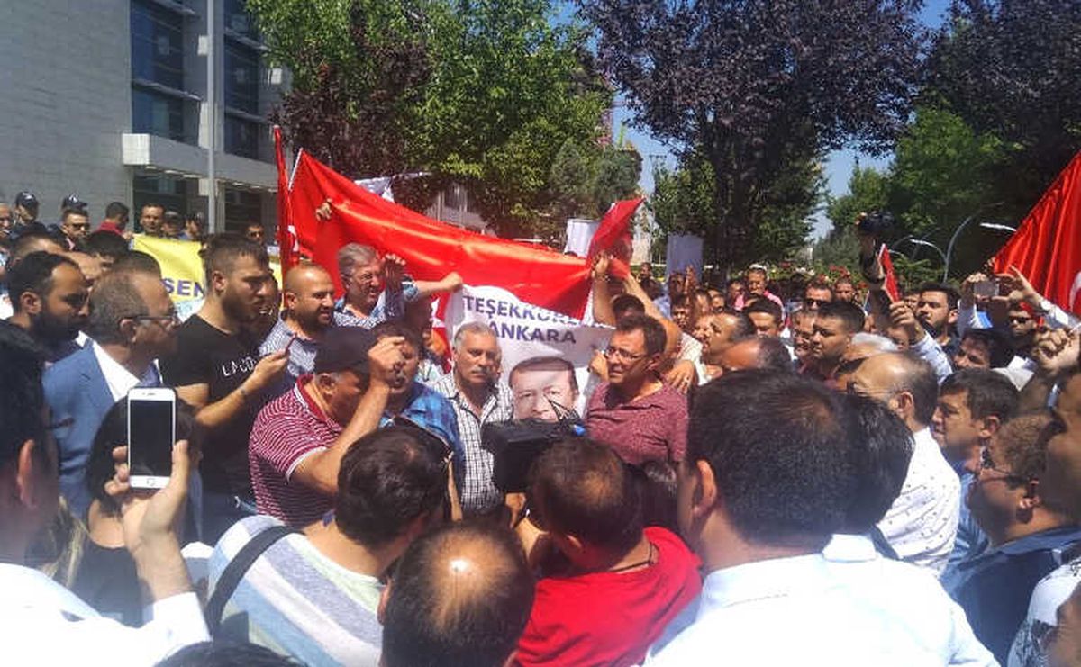 Başkent\'te Dolmuşçuların Protestosunda Gerginlik