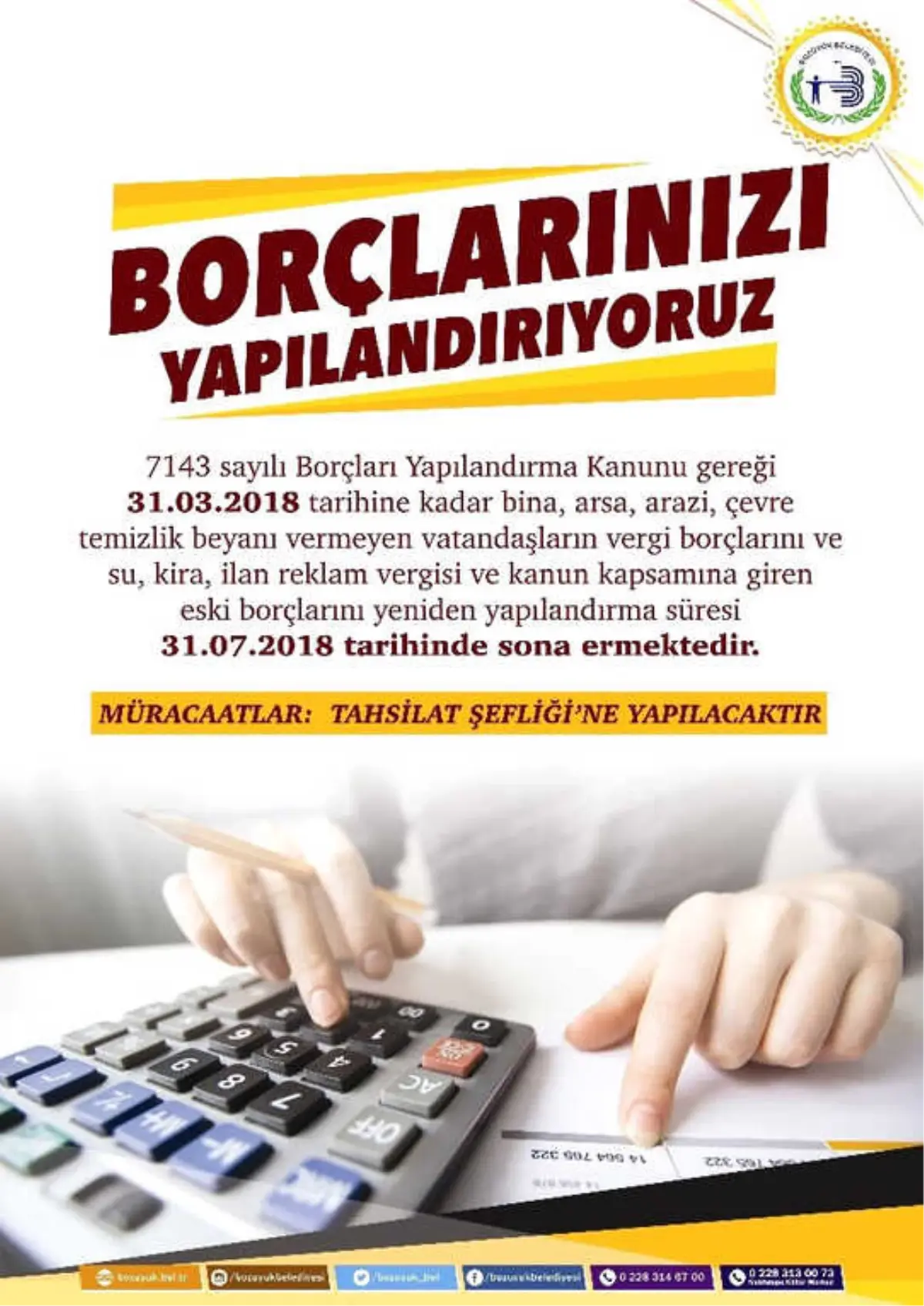 Bozüyük Belediyesi\'nden Vatandaşa Müjde