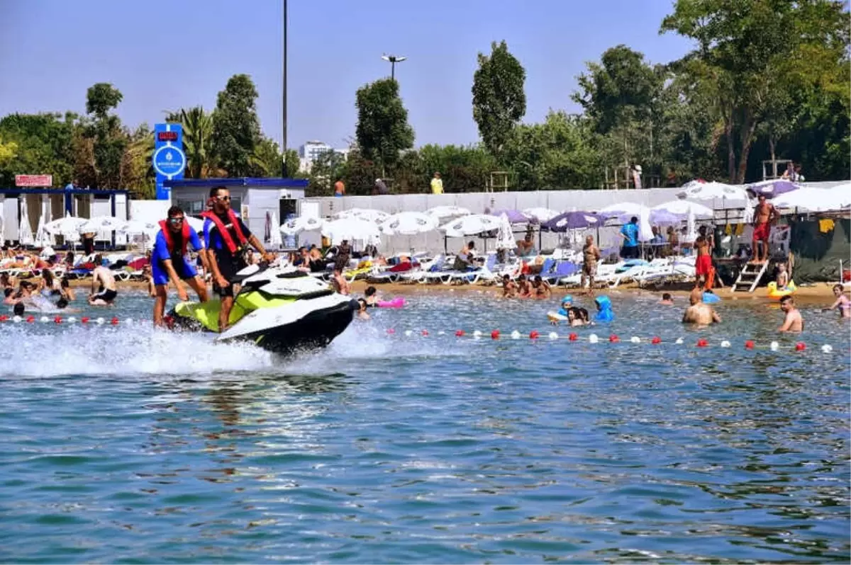 İbb Plajlarına İstanbullulardan Yoğun İlgi