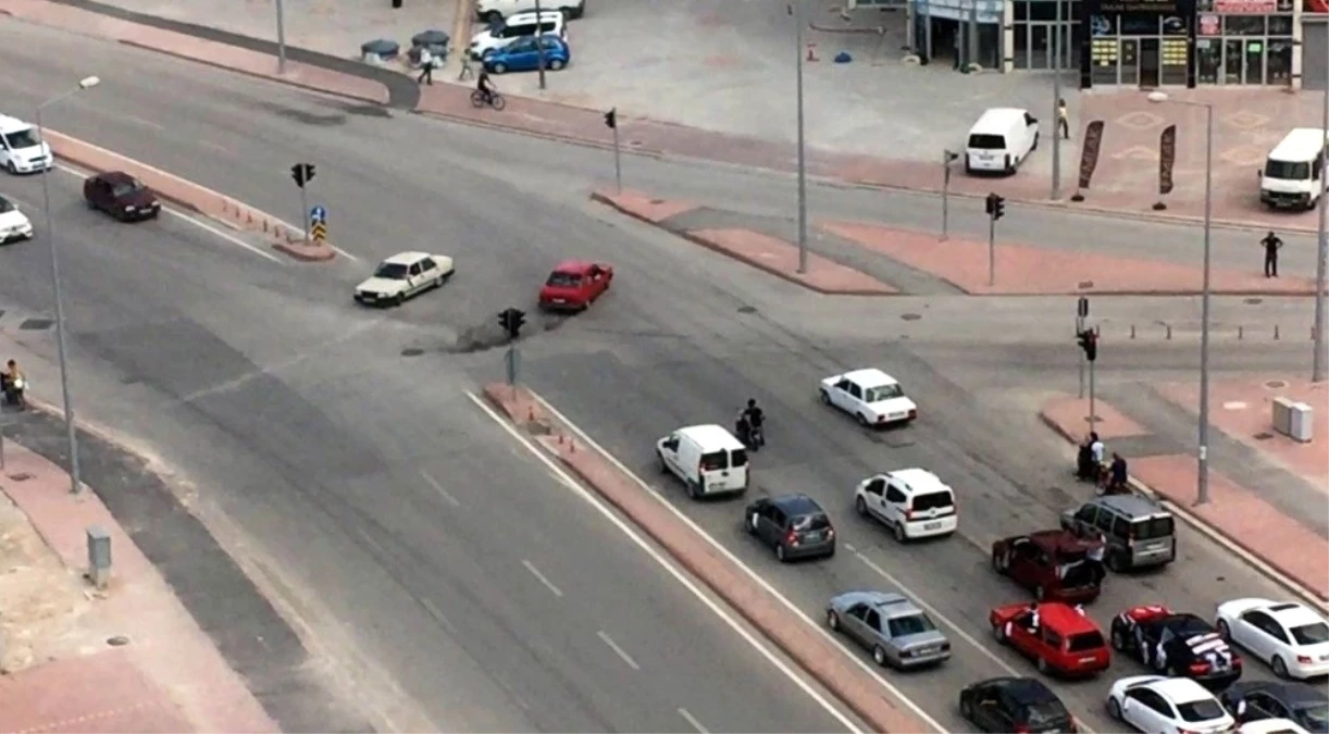 Konya\'daki Trafik Magandaları Polisten Kaçamadı