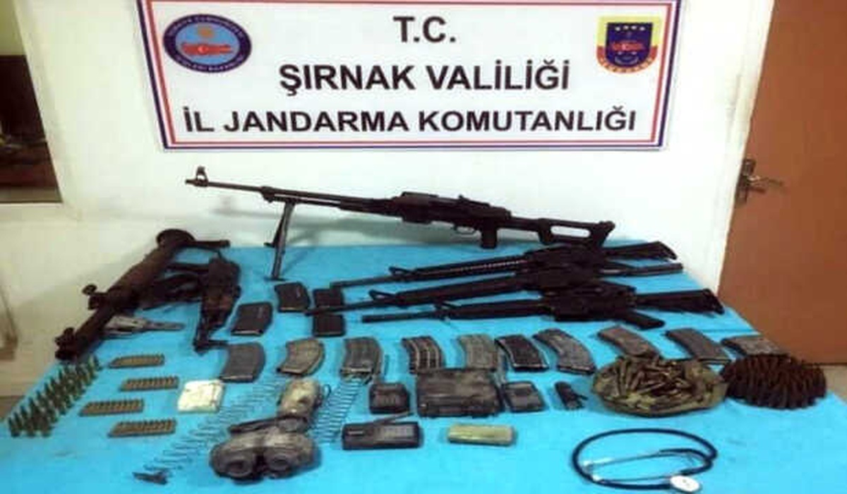 Şırnak\'ta 8 PKK\'lı Etkisiz Hale Getirildi, Çok Sayıda Mühimmat Ele Geçirildi