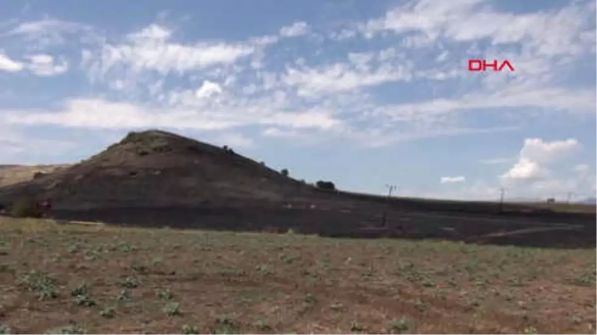 Tunceli Tunceli\'de Trafo Yandı 100 Dönüm Ekili Alan Yok Oldu