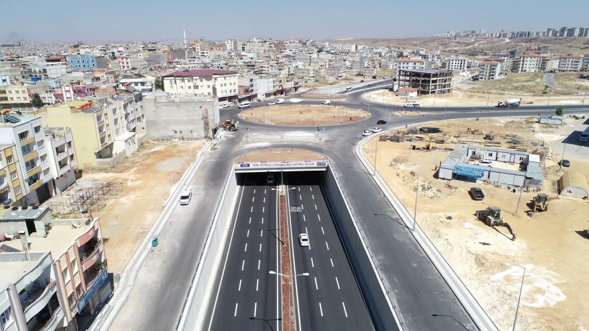 Yeşilvadi Kavşağı Trafiğe Açıldı