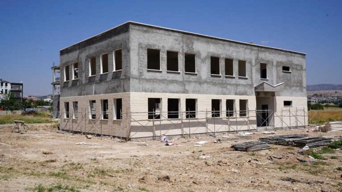 Yeşilyurt Mahallesi Taziye Evi İnşaatı Devam Ediyor
