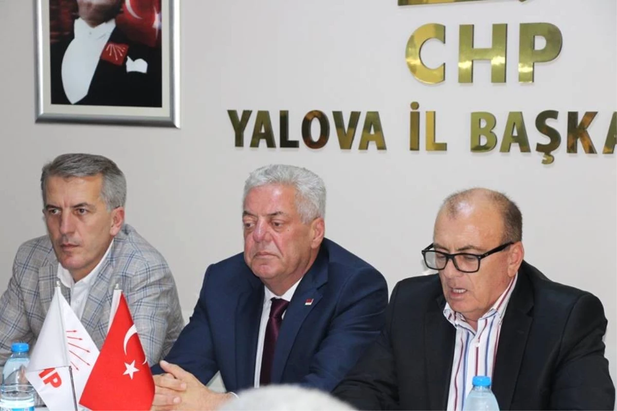 CHP Yalova Teşkilatı, "Muharrem İnce" Dedi