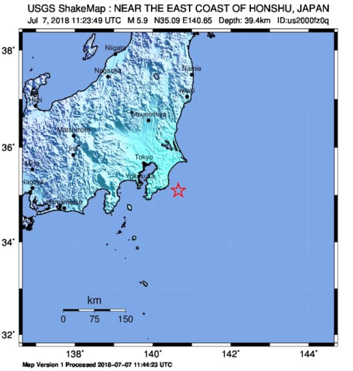 Japonya 6 Büyüklüğünde Depremle Sallandı