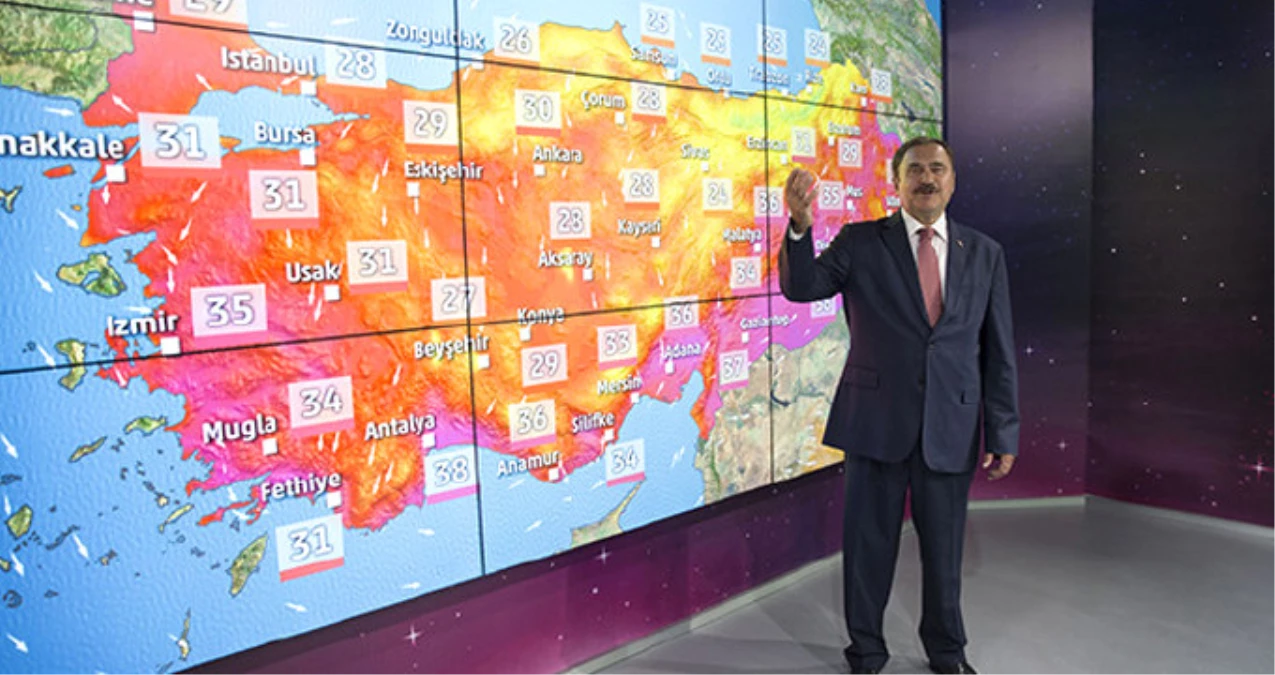 Bakan Eroğlu Duyurdu! Meteoroloji TV Test Yayınına Başladı