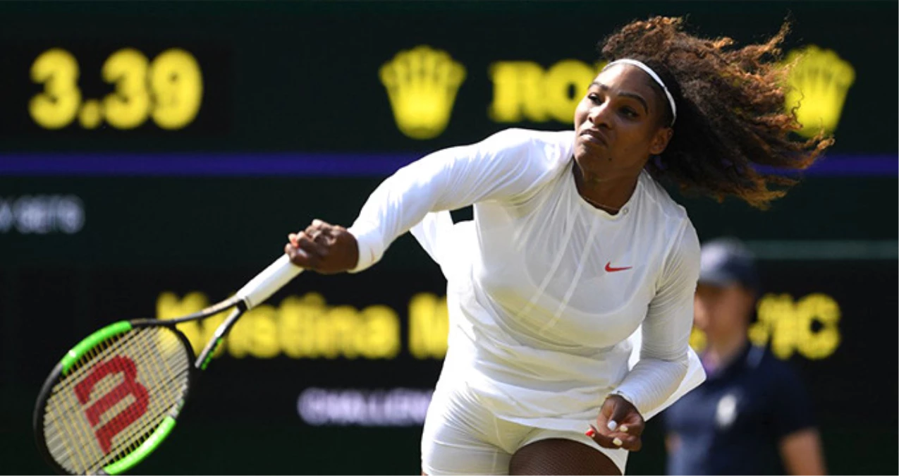Serena Williams\'ın Wimbledon\'da Göz Yaşları