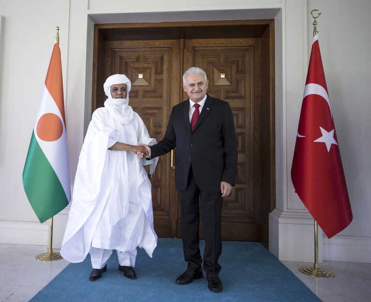 Başbakan Yıldırım, Nijer Başbakanı ile Görüştü