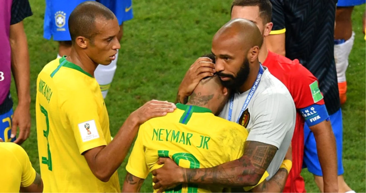 Fransız Efsane Henry, Brezilya Maçı Sonrası Rakiplerini Teselli Etti