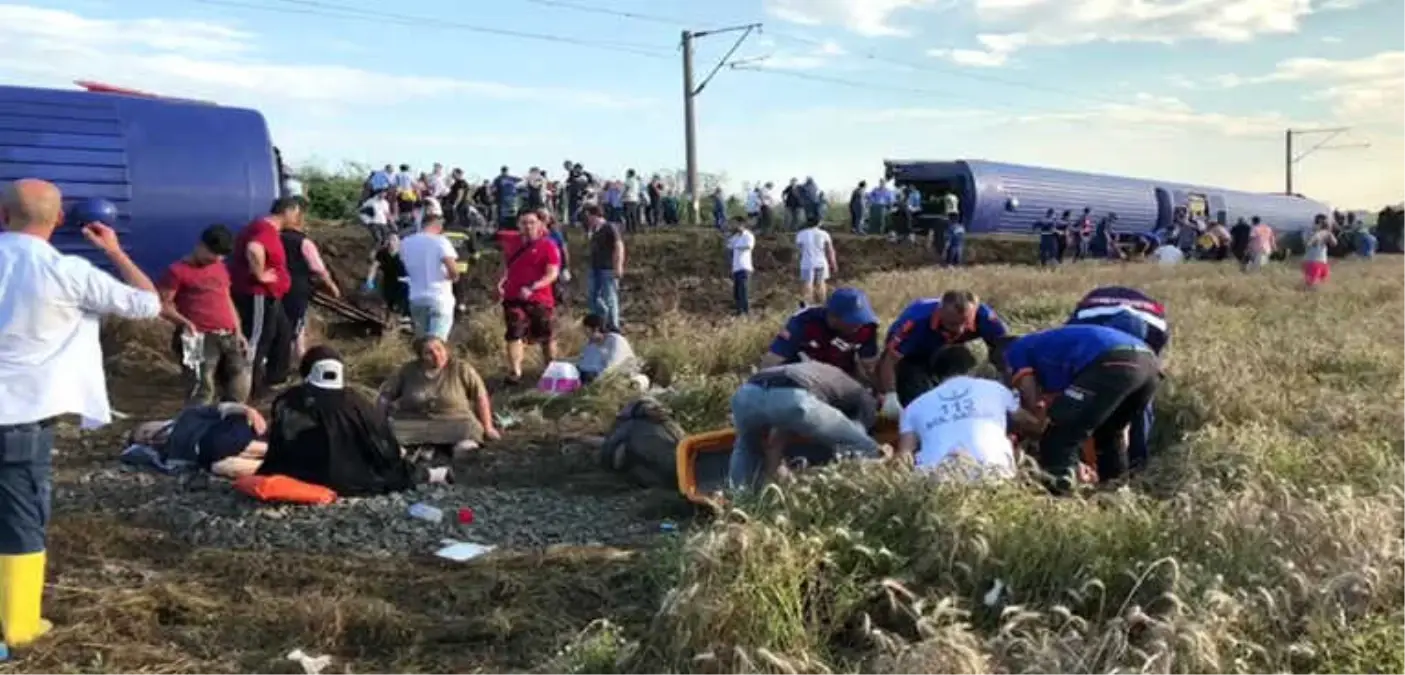 Tekirdağ\'da Tren Faciası: 10 Ölü, 73 Yaralı