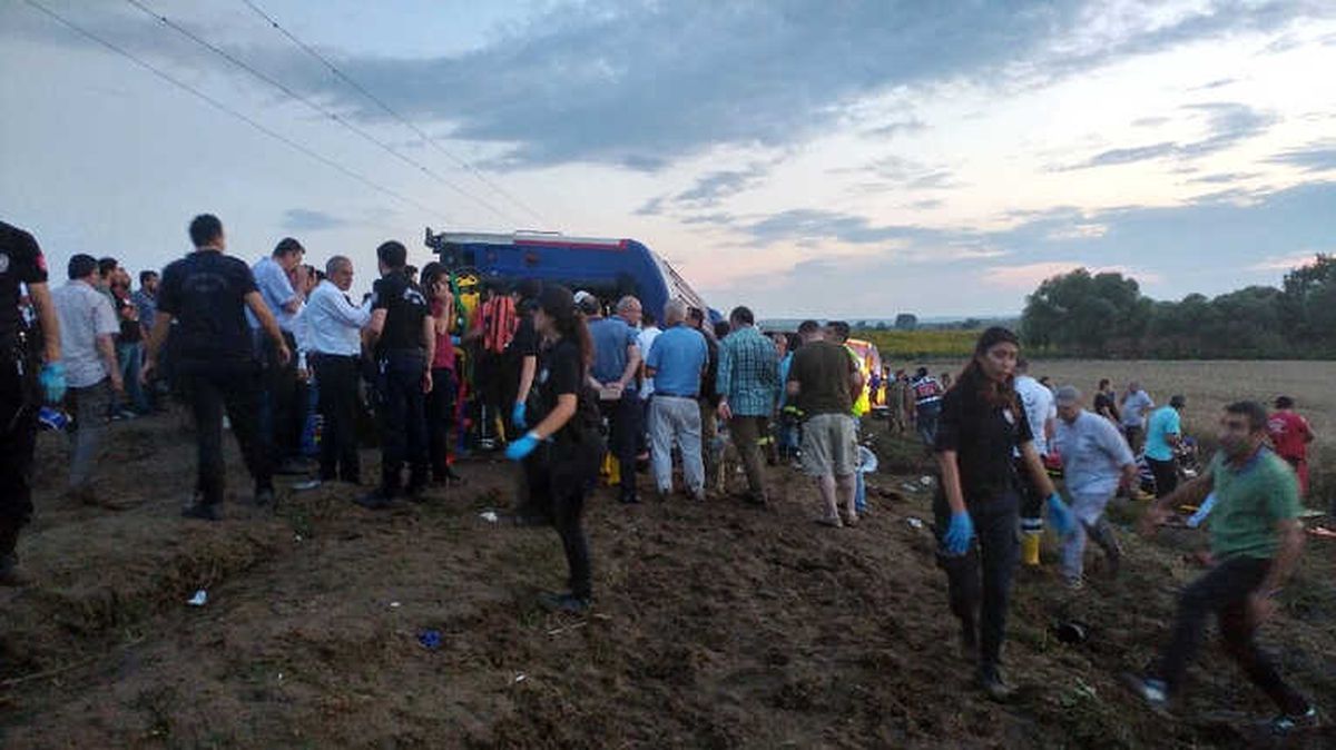 Tekirdağ\'da Tren Kazası: 10 Ölü, 73 Yaralı