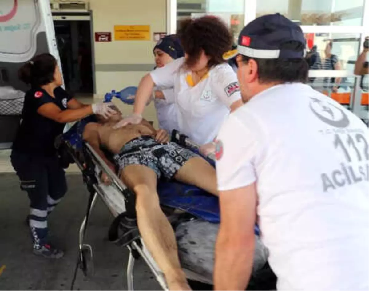 Boğulma Tehlikesi Geçiren Genç, Yaşam Savaşı Veriyor