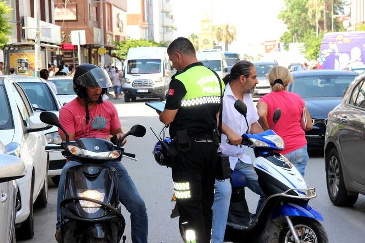 İskenderun\'da Şehir İçi Trafik Denetimi
