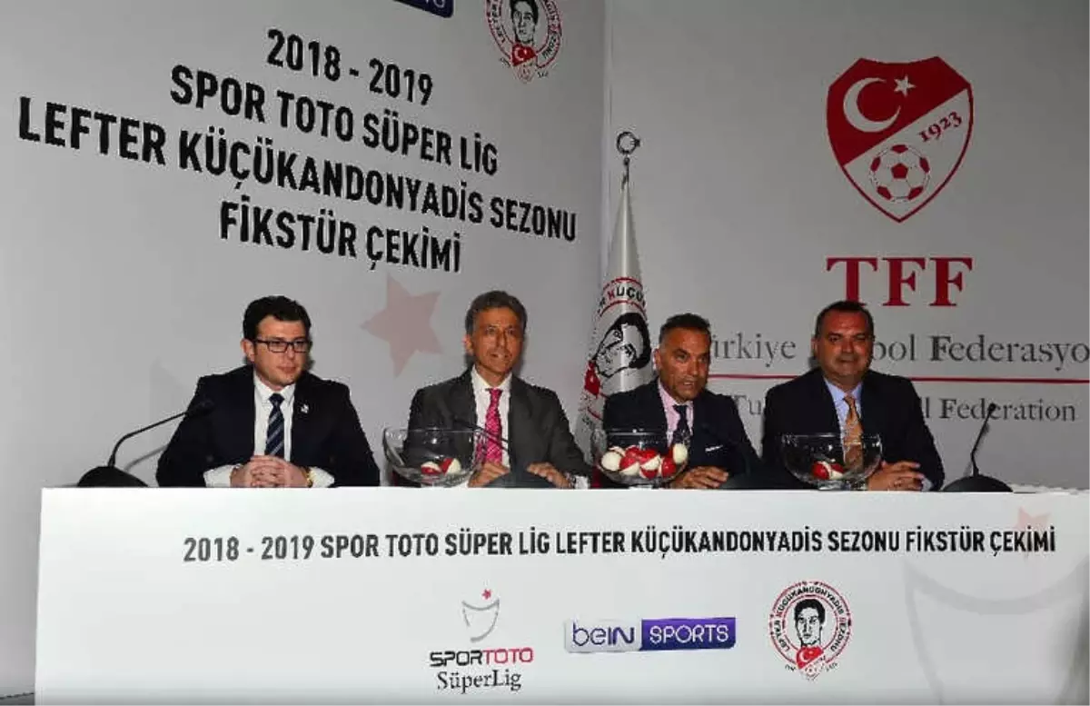 Süper Lig\'de Yeni Sezon Fikstürü Belli Oldu