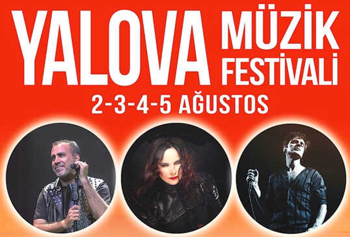 Yalova Müzik Festivali 2 Ağustos\'ta
