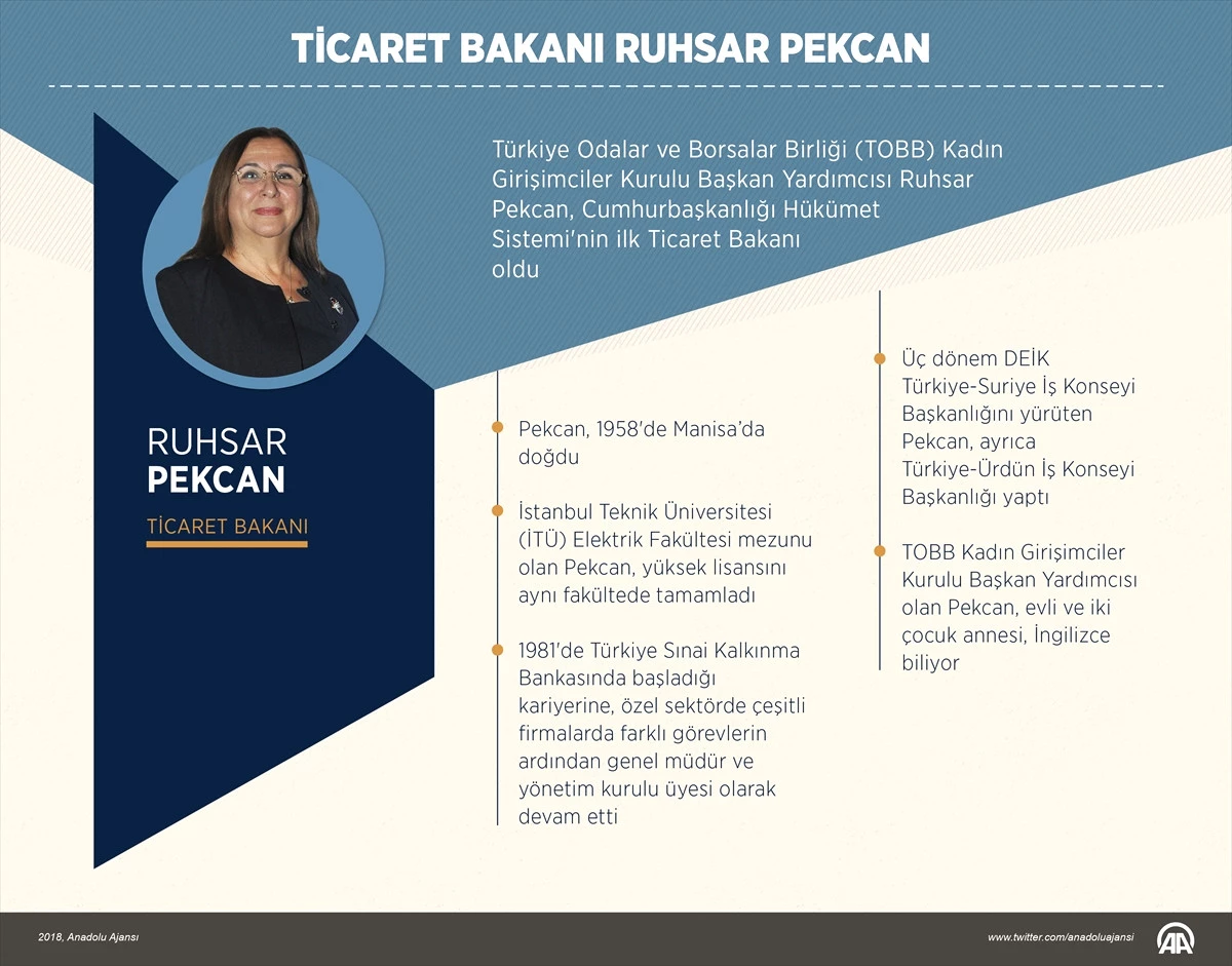 Yeni Kabinede Ticaret Bakanı Olan Ruhsar Pekcan Kimdir? İşte Merak Edilen Tüm Detaylar