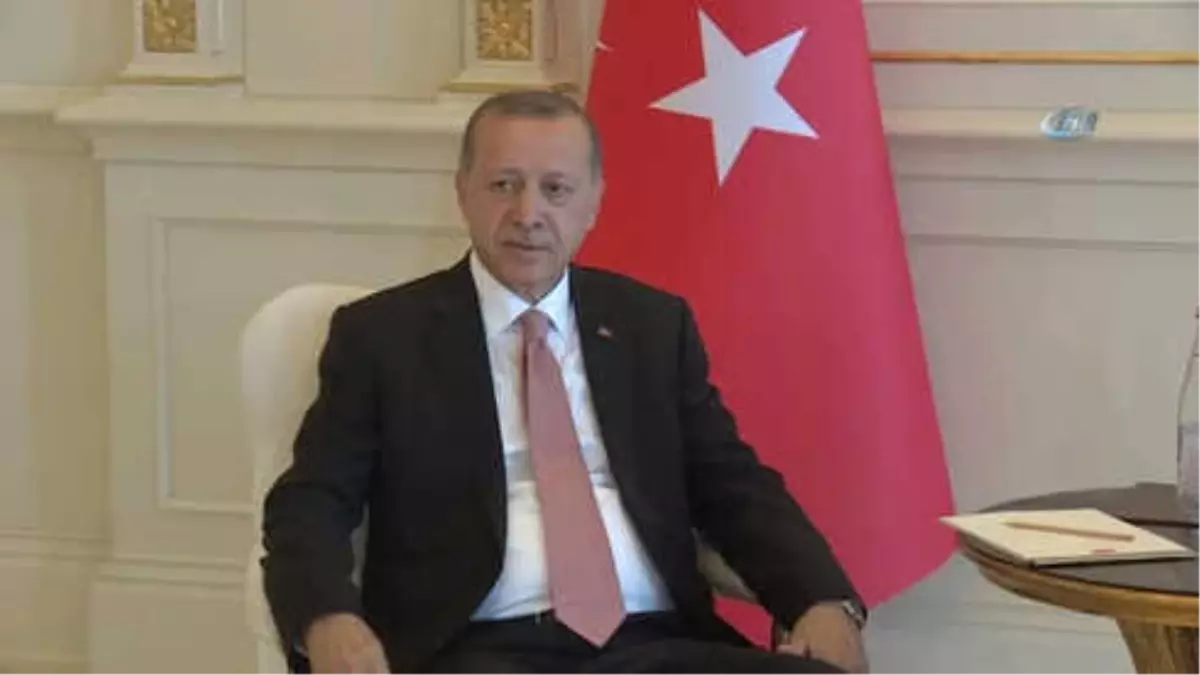 Başkan Erdoğan, Azerbaycan Cumhurbaşkanı Aliyev ile Görüştü